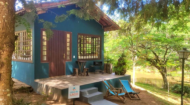 Casa do Lago: natureza, lazer e tranqüilidade