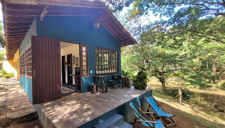 Casa do Lago: natureza, lazer e tranqüilidade