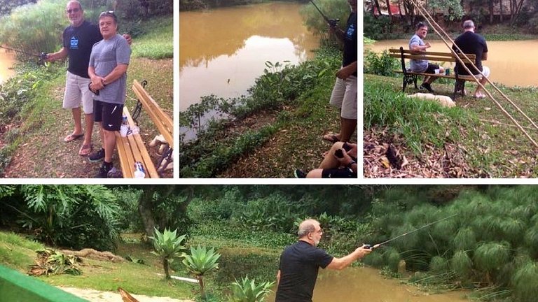 Hidromassagem e natureza - Casa da Banheirinha